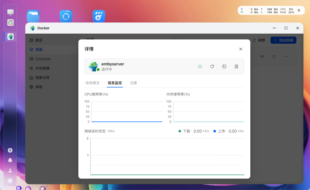 Docker容器监控信息