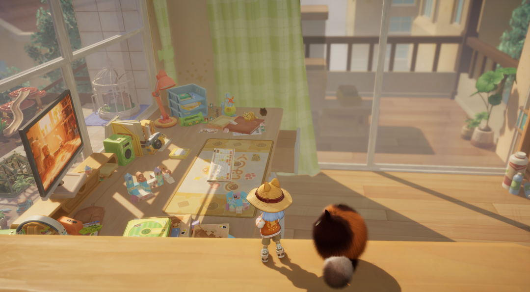 游戏“书桌即家园”核心场景