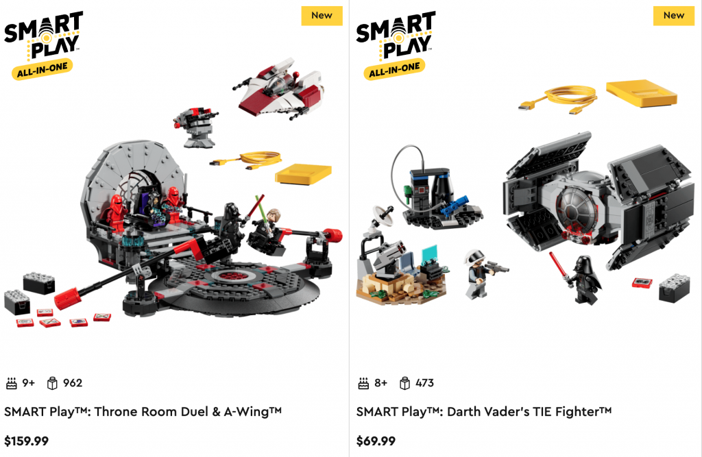 乐高两款星球大战智能套装