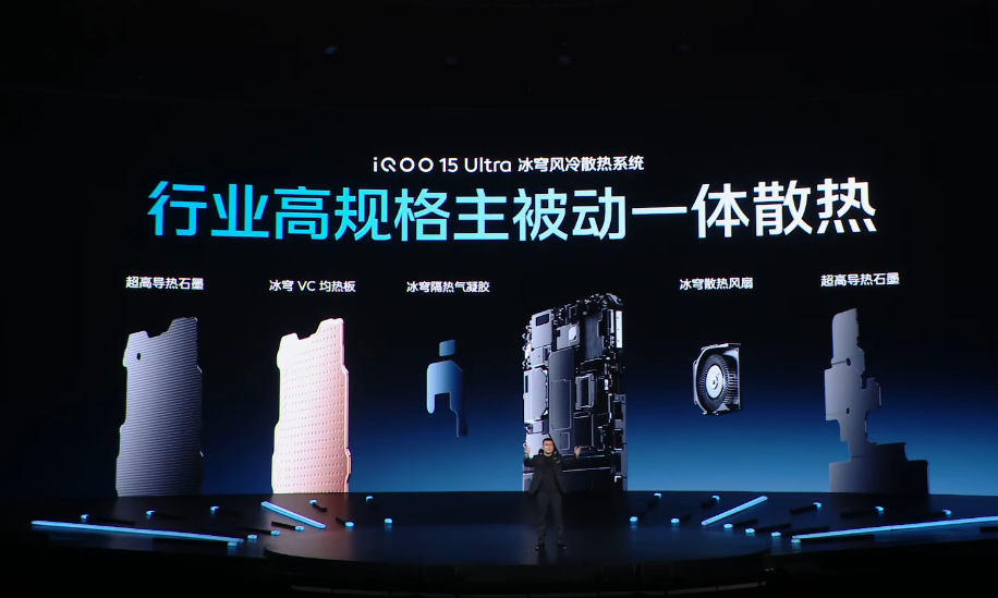 iQOO 15 Ultra 主被动一体散热系统