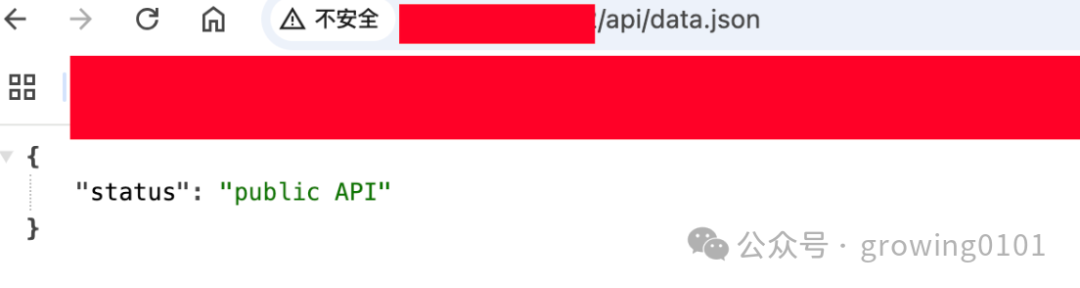 正常访问公开API data.json