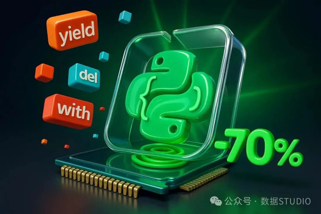 Python内存优化核心技巧示意图