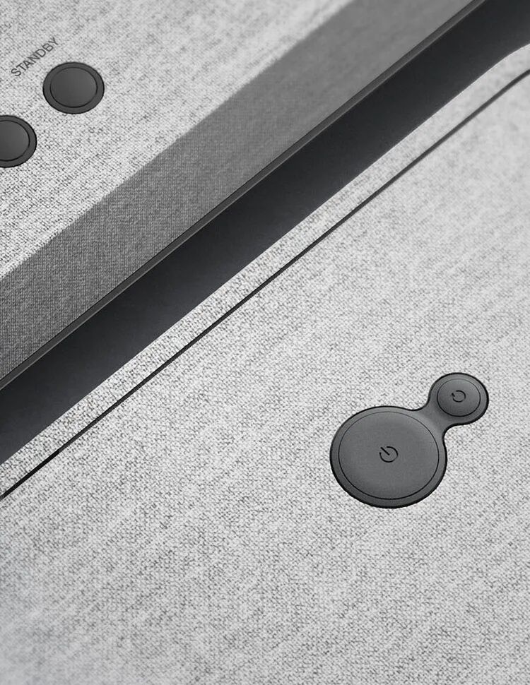 织物表面设备上的STANDBY和电源按钮