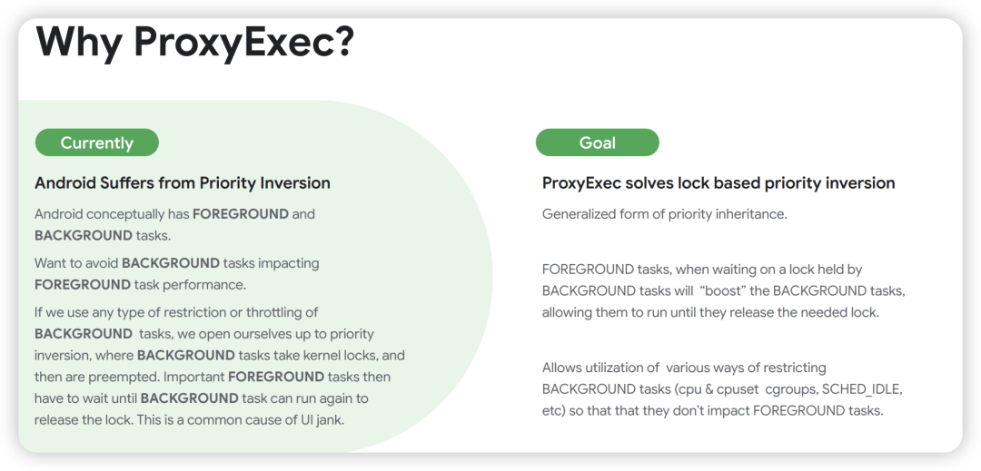 Why ProxyExec?解释 Android 优先级反转与目标