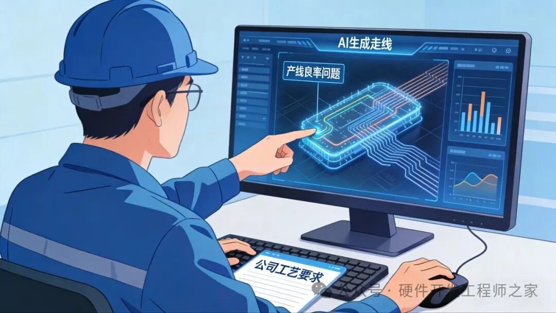 AI生成走线以解决产线良率问题的界面