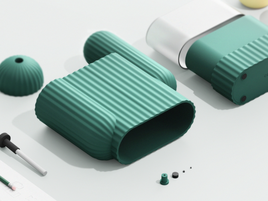 Cabu加湿器外壳与零部件分解图