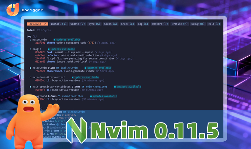 Nvim 0.11.5 更新日志