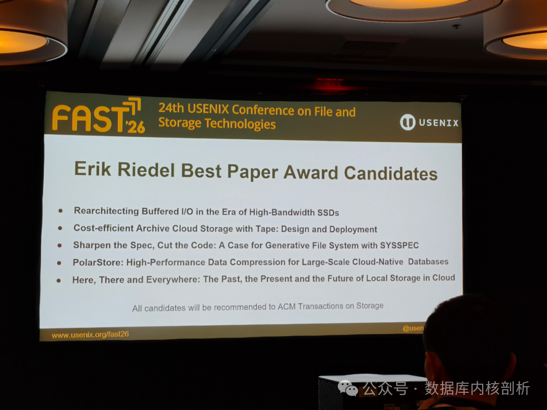 FAST‘26最佳论文提名名单