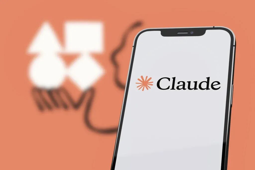 Claude手机应用宣传图