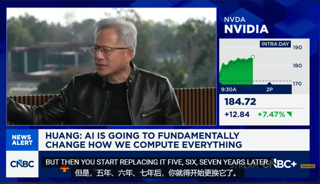 黄仁勋阐述AI计算变革