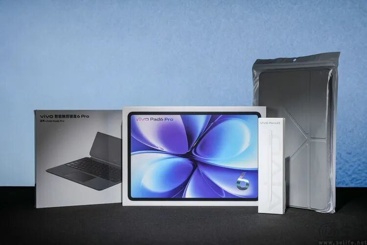 vivo Pad 6 Pro包装与配件展示