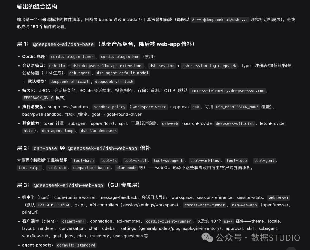 dsh 插件组合结构说明