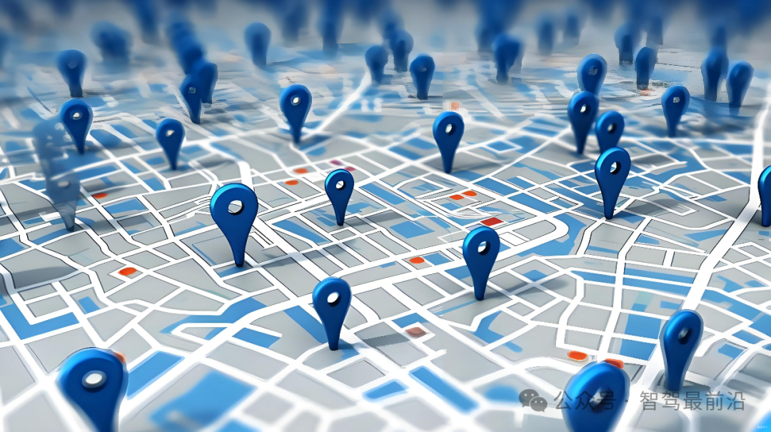 城市道路高精地图示意图