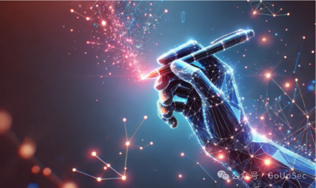 数字取证概念图：机械手与数据网络