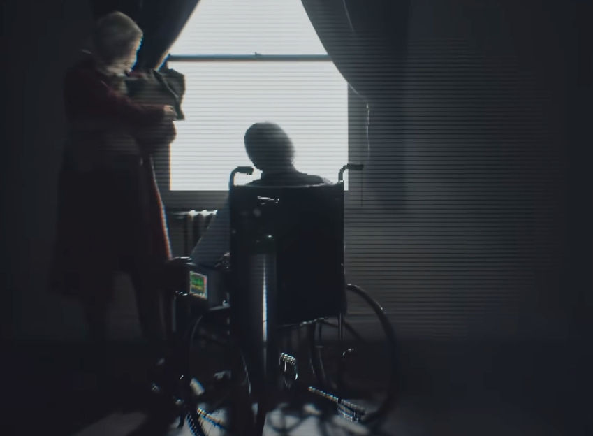 游戏内反派所在的昏暗房间