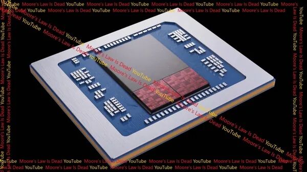 AMD Zen 7移动平台Grimlock Halo扩展示意图