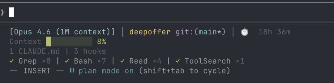 Claude Code 会话状态与工具使用统计