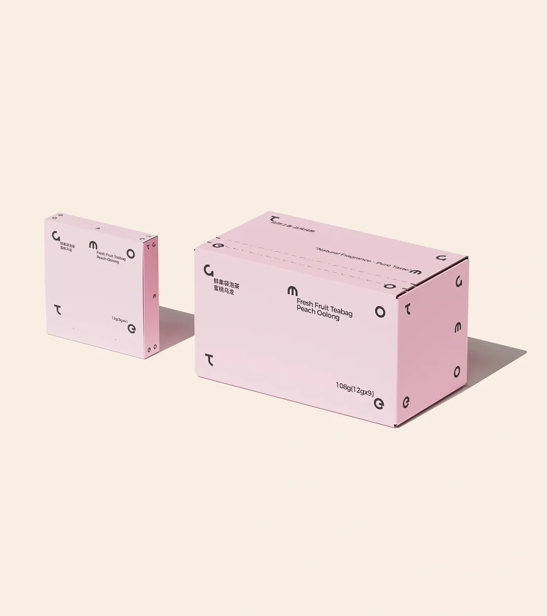 TeAmo蜜桃乌龙茶包装盒