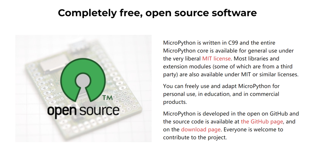 MicroPython 开源许可介绍