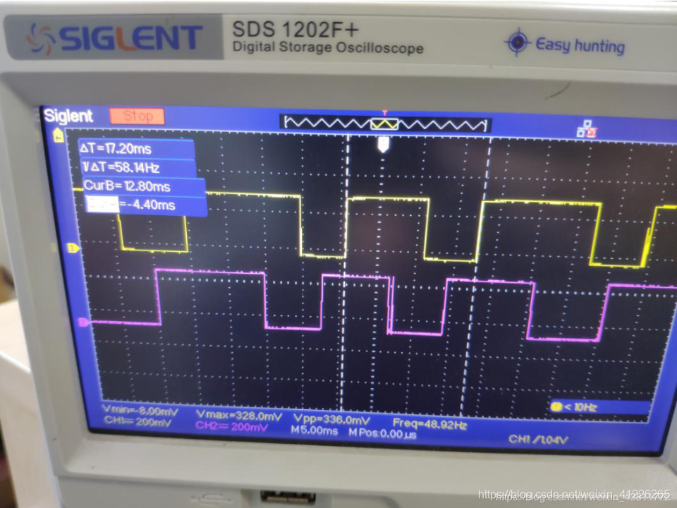 示波器波形图-高速