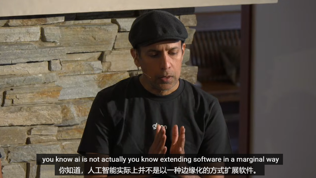 Arvind Jain谈论AI对服务业收入的转移