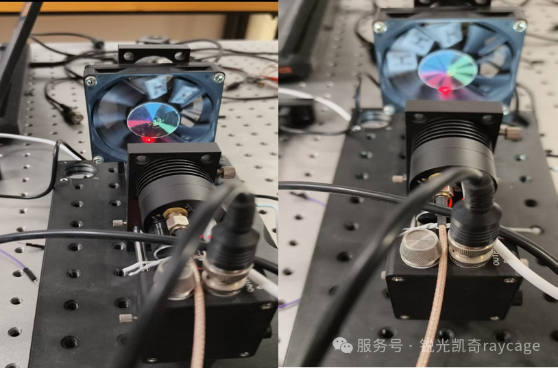 手动固定模式与自动循环模式成像效果对比图