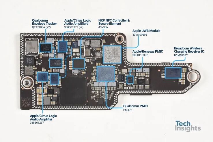 iPhone 18 Pro Max 电源、音频与无线充电芯片布局