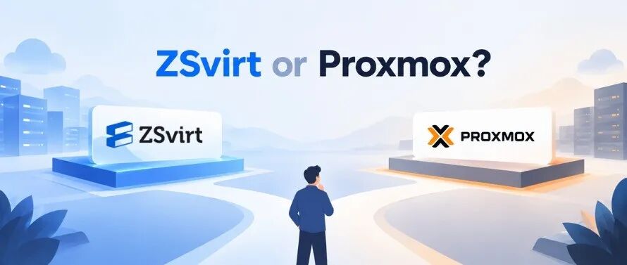ZSvirt or Proxmox 对比