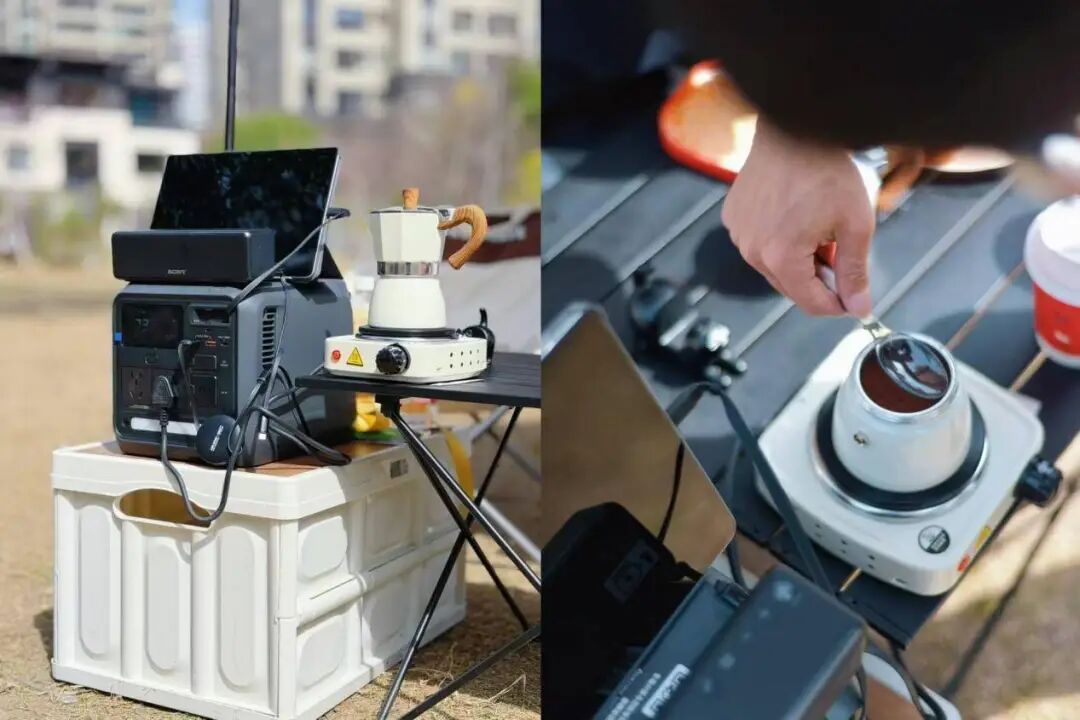 户外使用便携咖啡机
