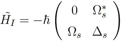 二能级系统哈密顿量矩阵