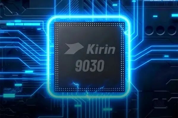 麒麟9030芯片未来感示意图