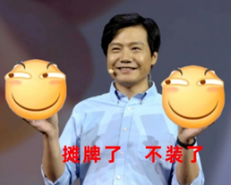 “摊牌了 不装了”表情包