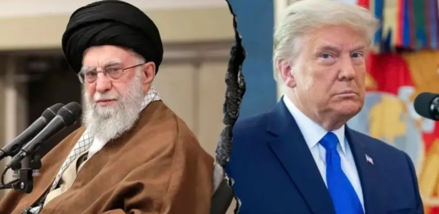 哈梅内伊与特朗普对比图