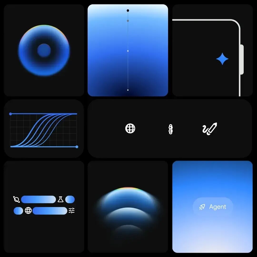 Google Design 网站视觉元素集合