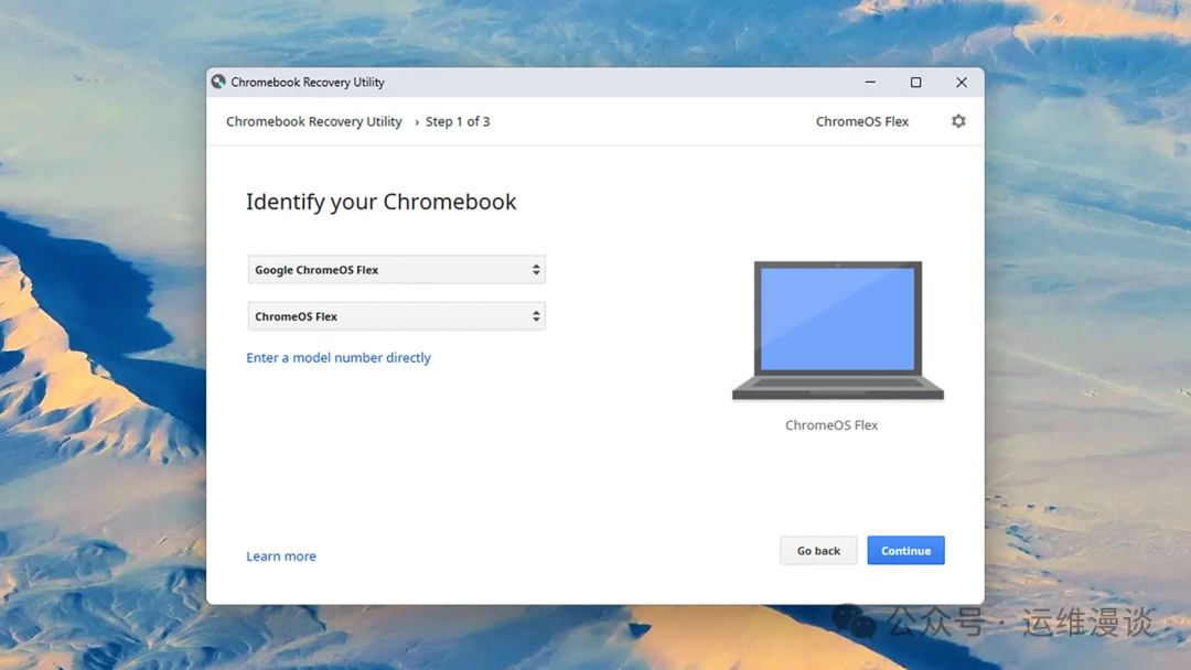 ChromeOS 恢复工具及安装界面