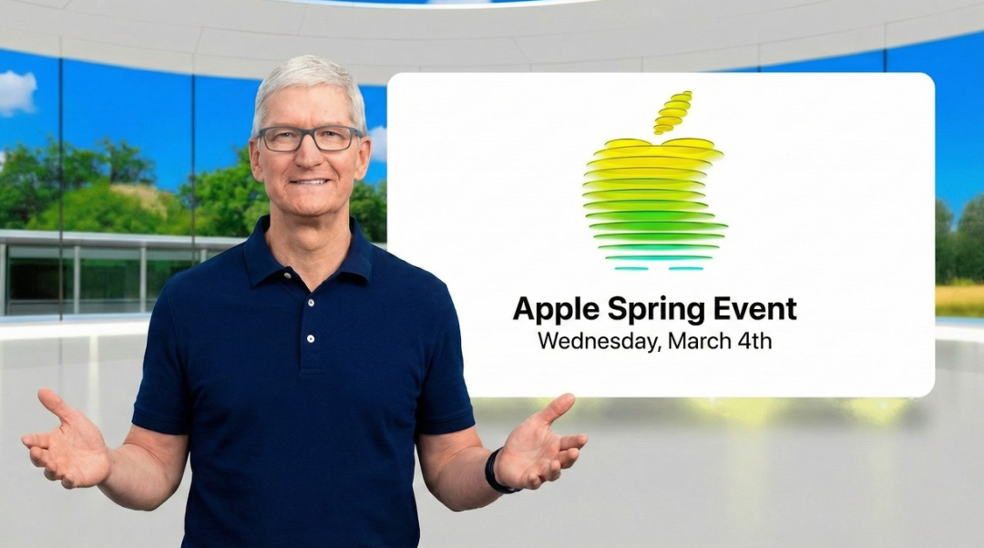 苹果春季特别活动宣传图