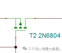 MOS管T2原理图