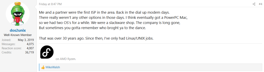 早期ISP从业者回忆使用Slackware的经历