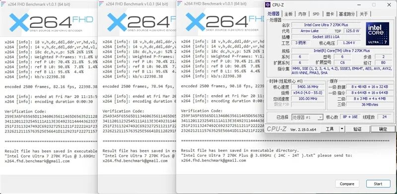 X264编码测试
