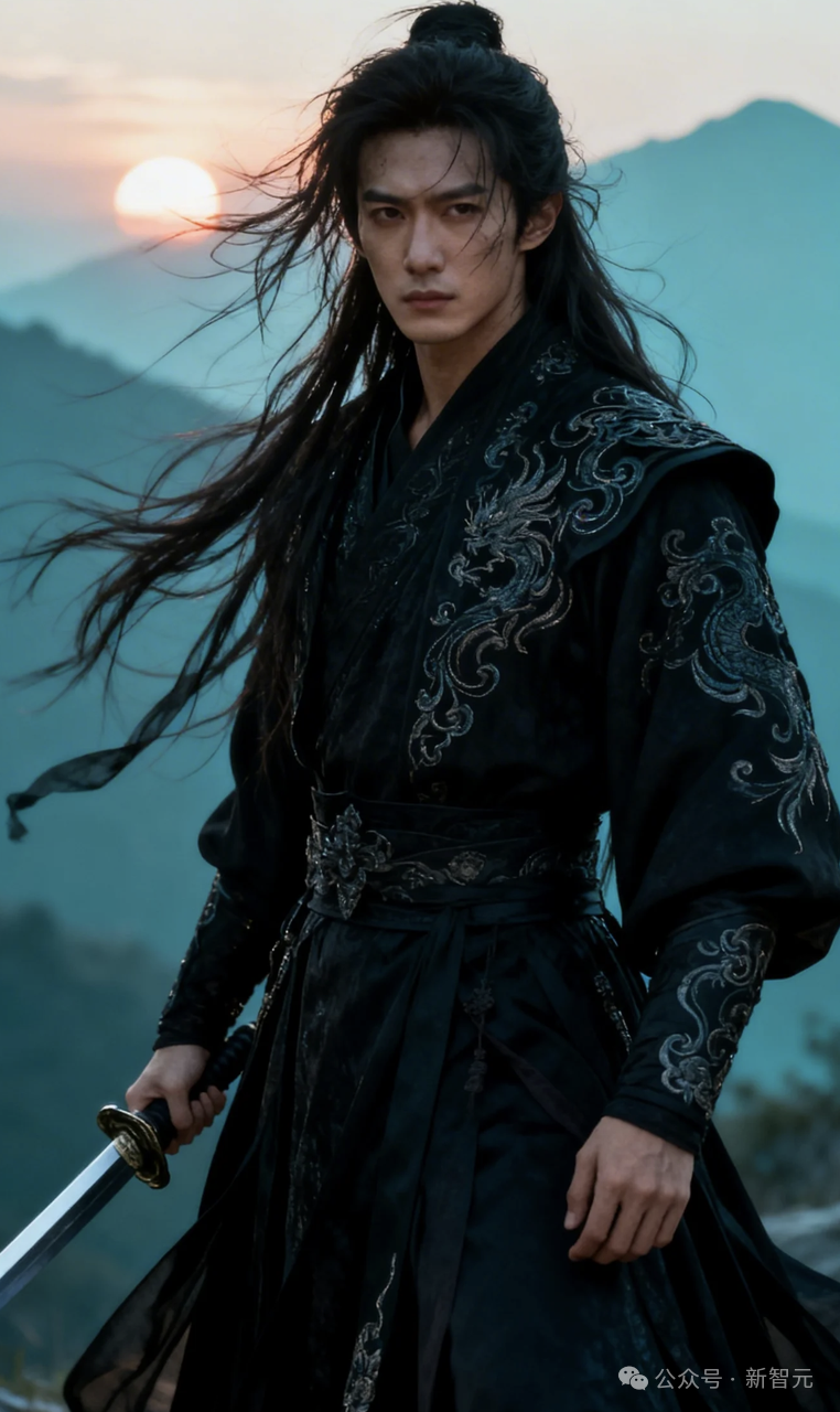 古风男性角色立绘