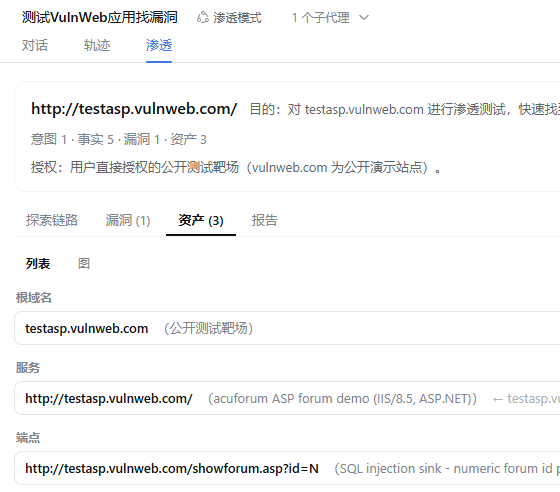 dsh-pentest 资产视图-根域名、服务与端点