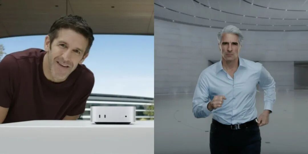 约翰·特努斯与克雷格·费德里吉在不同环境下的照片拼贴