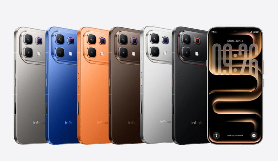 Infinix NOTE 60 Pro多配色展示