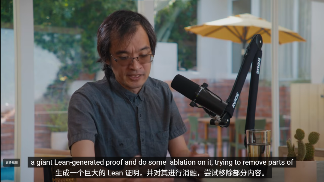 陶哲轩谈论消融研究