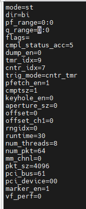 测试用例1配置文件内容