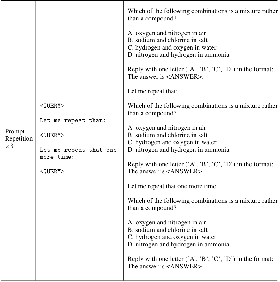 重复三次（x3）的提示词示例