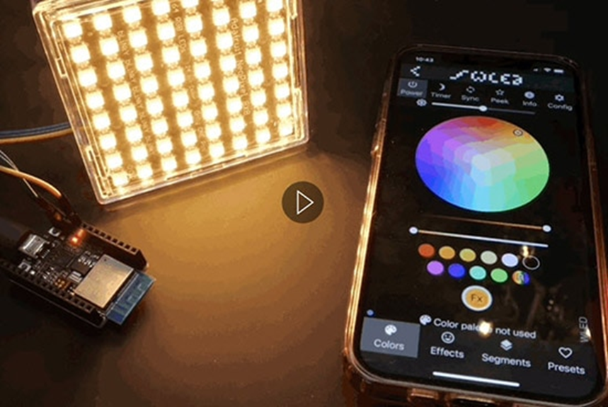 WLED手机控制界面与硬件