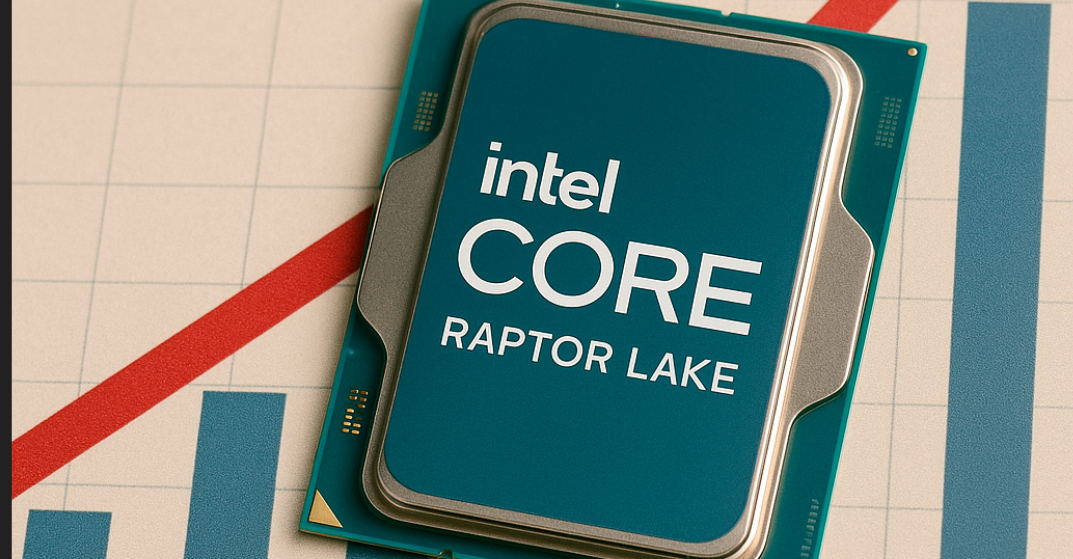 Intel Raptor Lake处理器外观图
