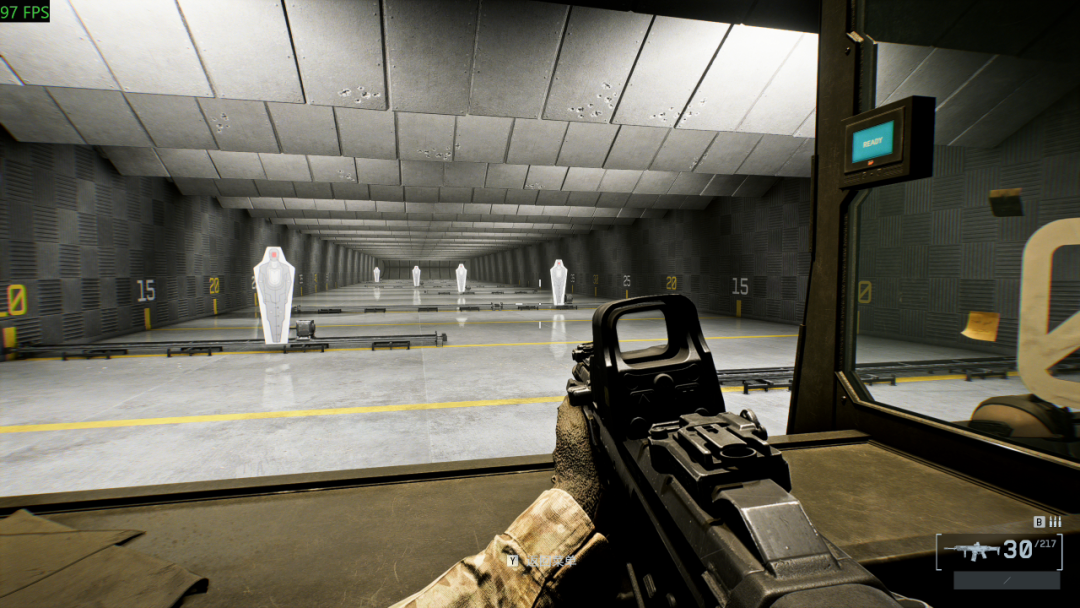 第一人称射击游戏内场景