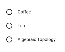 Radio Button组件效果图